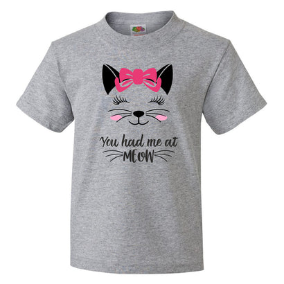 You Had Me at Meow Kid Shirt
