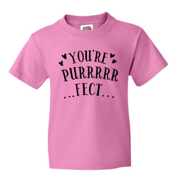 You're Purrrrrrr-Fect Kid Shirt