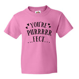 You're Purrrrrrr-Fect Kid Shirt