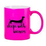 Sleeps with Wieners Coffee Mug